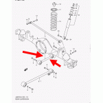 Рычаги Тяги (задние)
